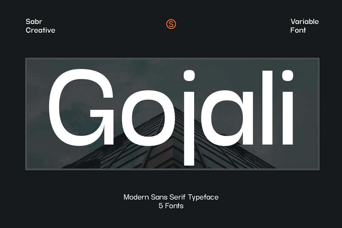Variable шрифт. Gojali. Discover fonts.