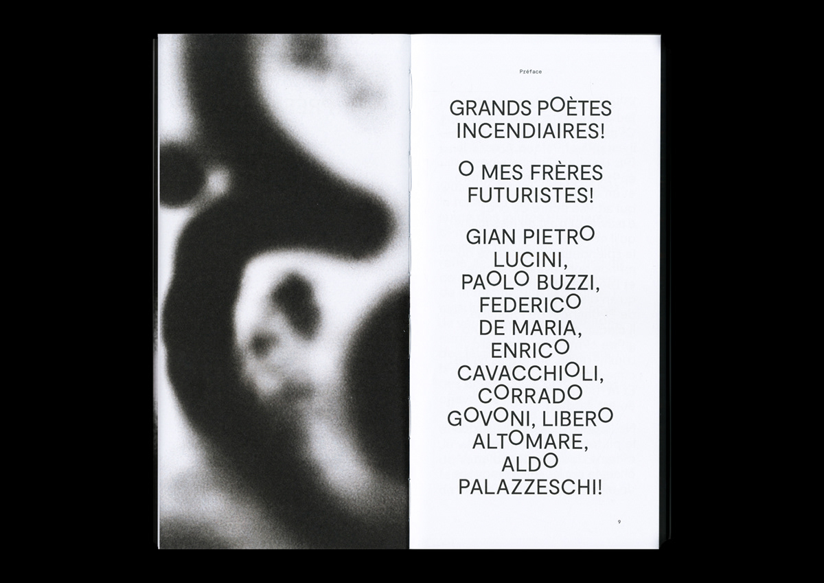 editorial FUTURISM graphic ILLUSTRATION  Sun typography   book cover ISIA Urbino marinetti