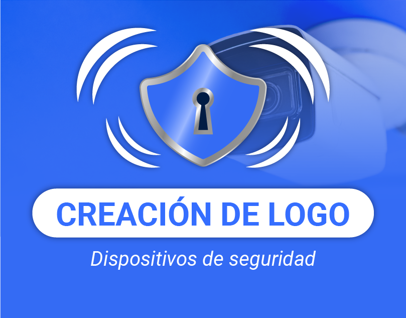 Cámaras de seguridad Logo Design seguridad visual identity
