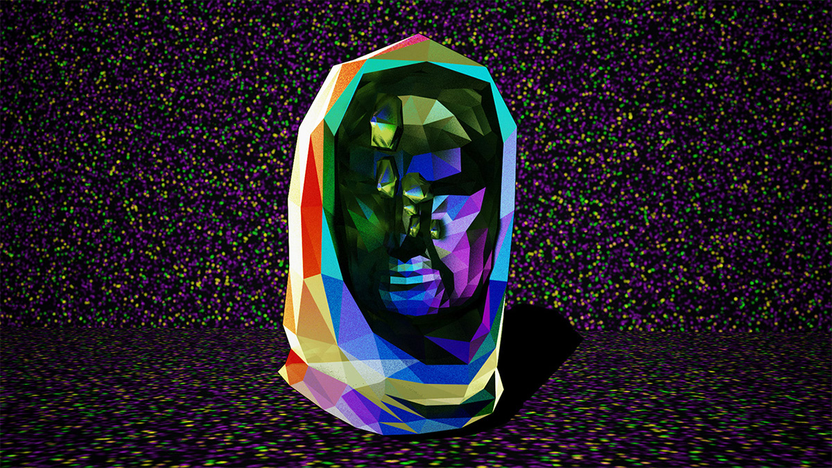 3D art Glitch future experimental limbicnation new aesthetics motioncapture surreal bizarre characters psychedelic generative