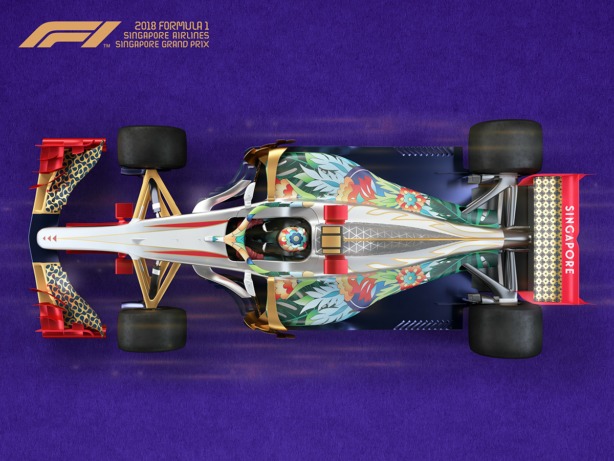 singapore f1 3D Racing formula one
