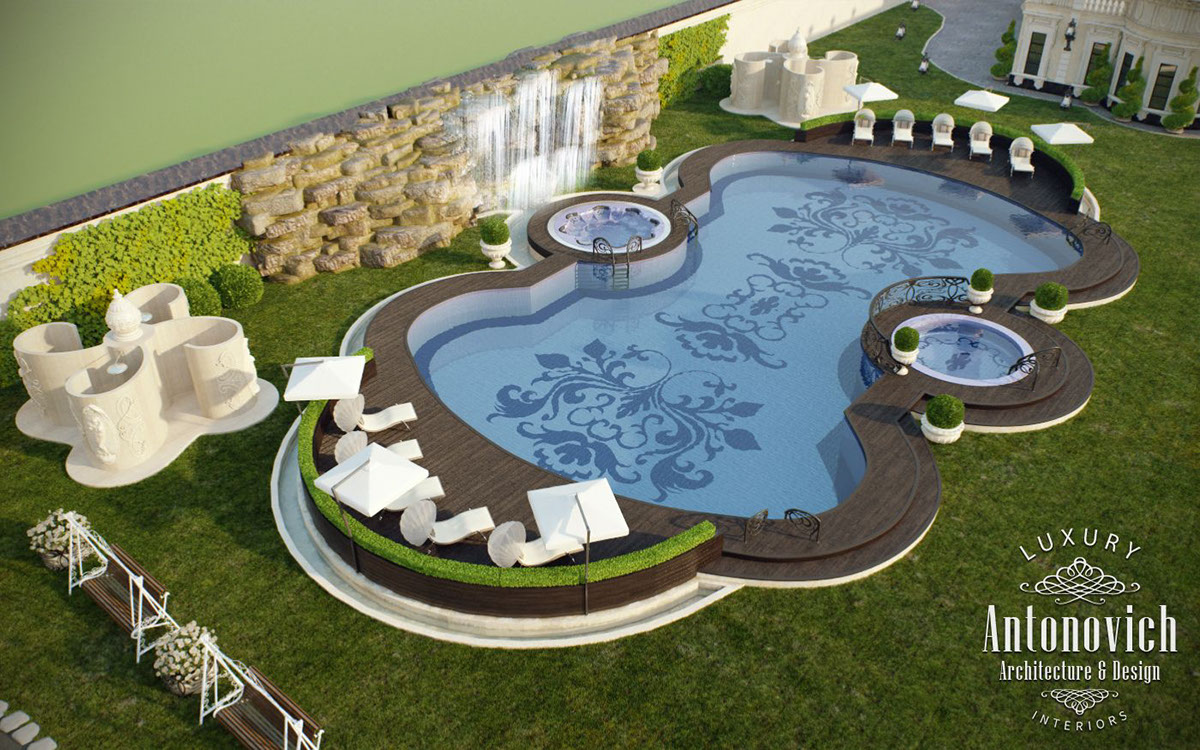 Landscape Design Dubai From Luxury Antonovich Design On Behance