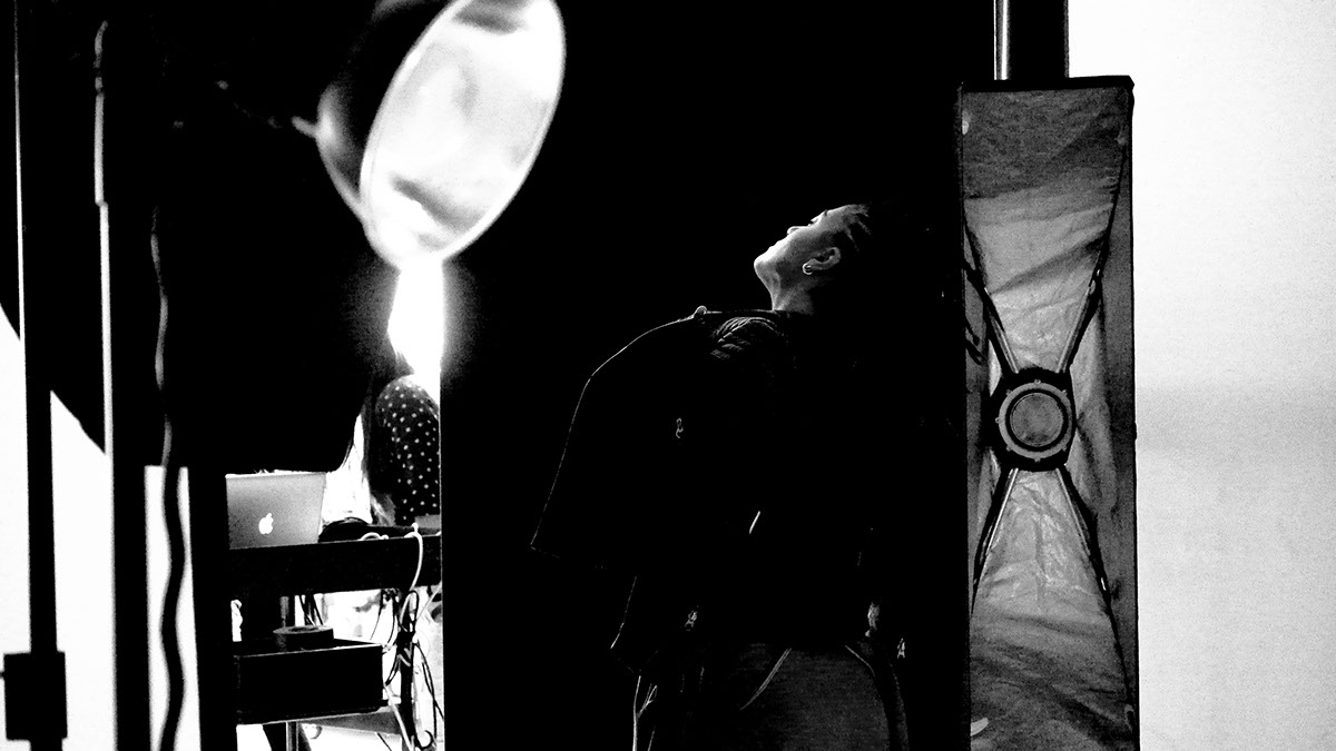 LARY Andreas Panzenberger black and white black White black & white shooting bts Documentary 