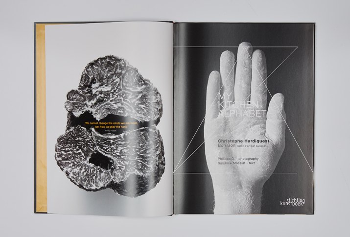 graphic design  Bookdesign cookbook Uitgeverij Kunstboek Photography Philippe D