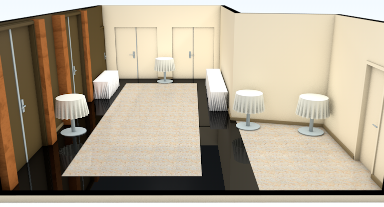 3D Interior design hotel