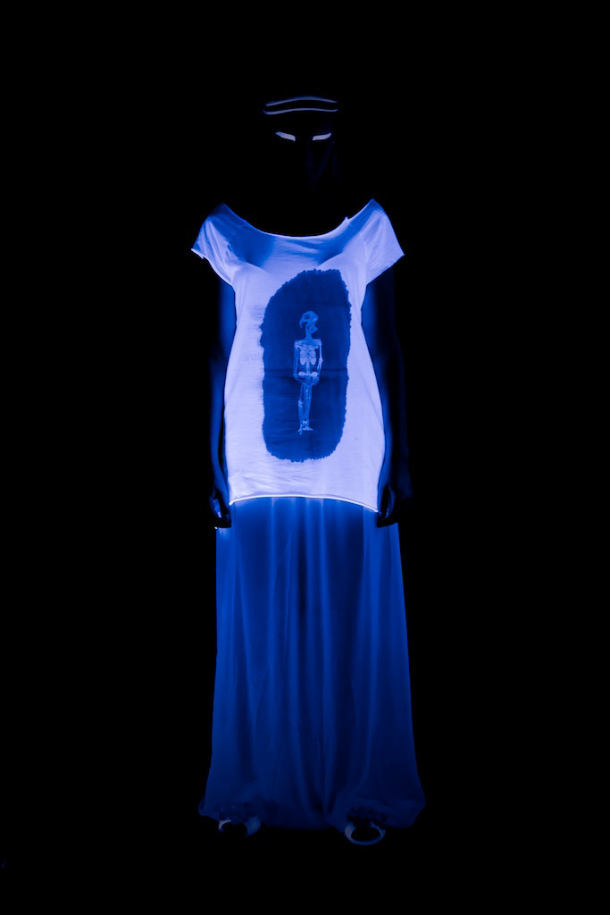 cyanotype  t-shirts  blue  Desert