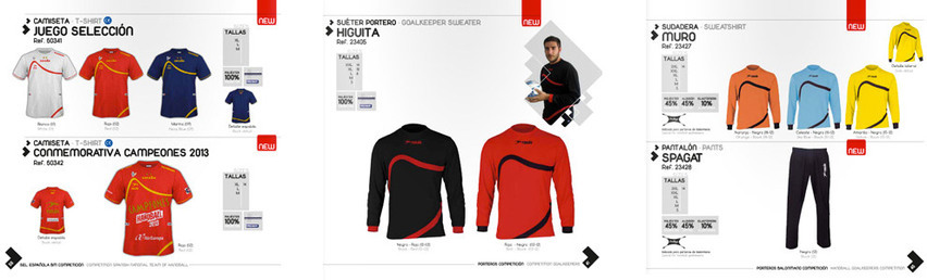 Sportswear Selección Española fashion design camiseta t-shirt handball balonmano