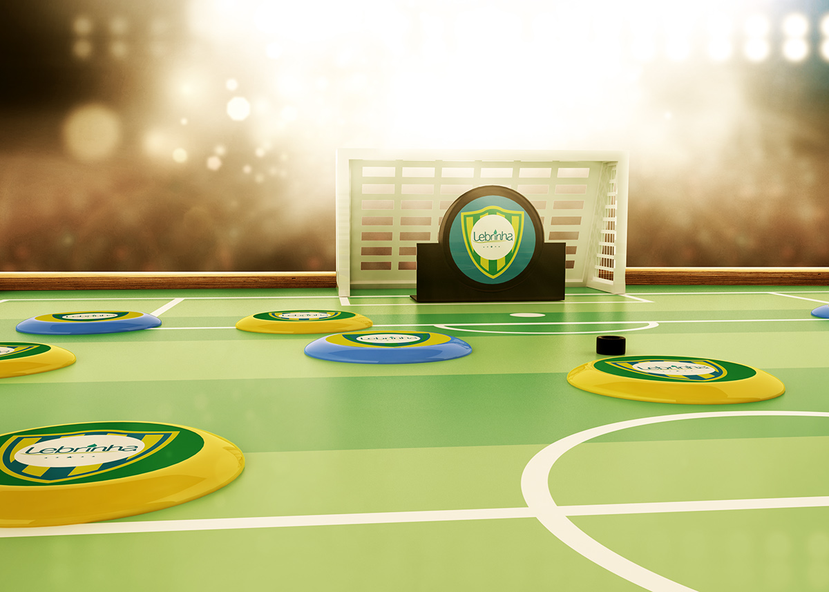 Campo Para Futebol De Botão - Verde