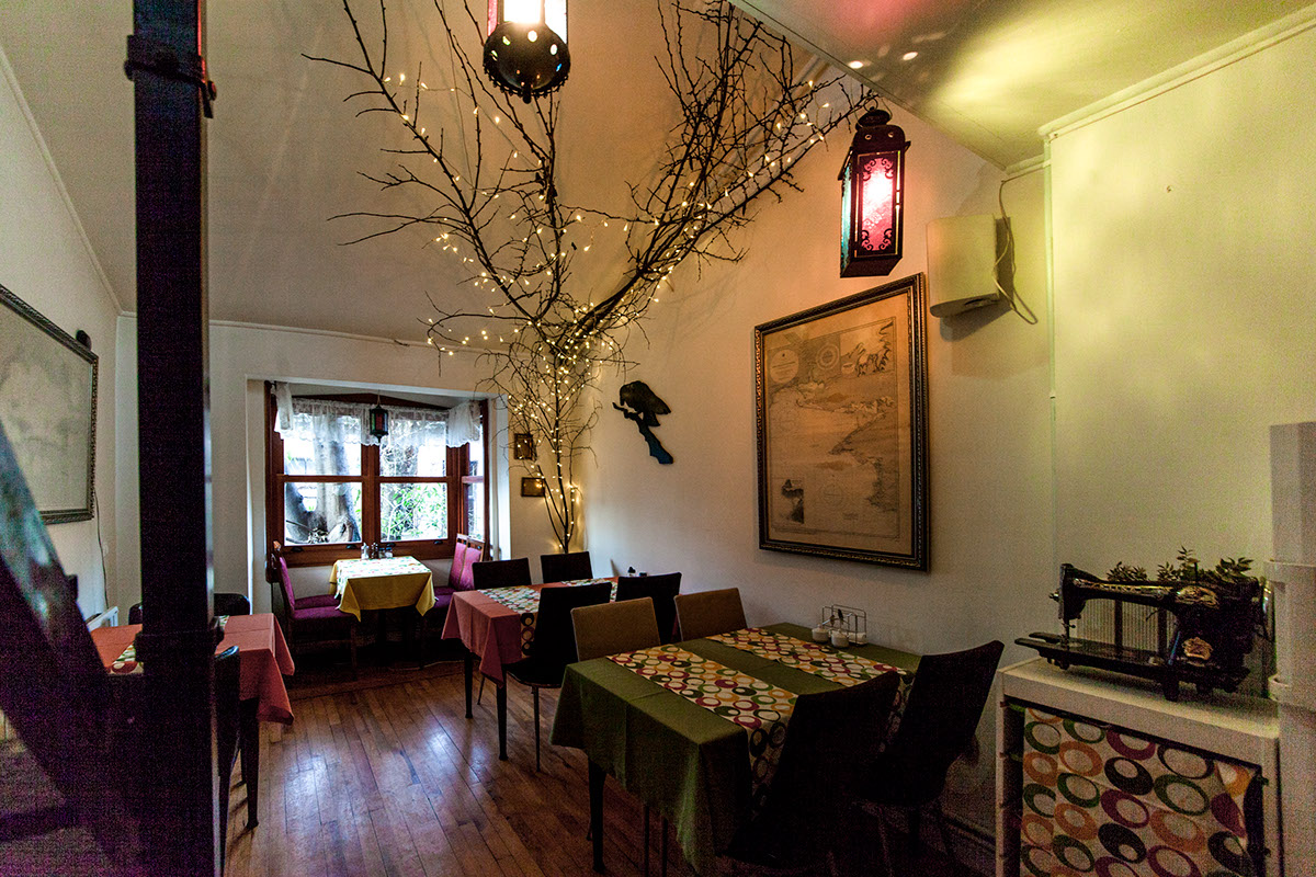 cafe Interior exterior location eatery restaurant istanbul