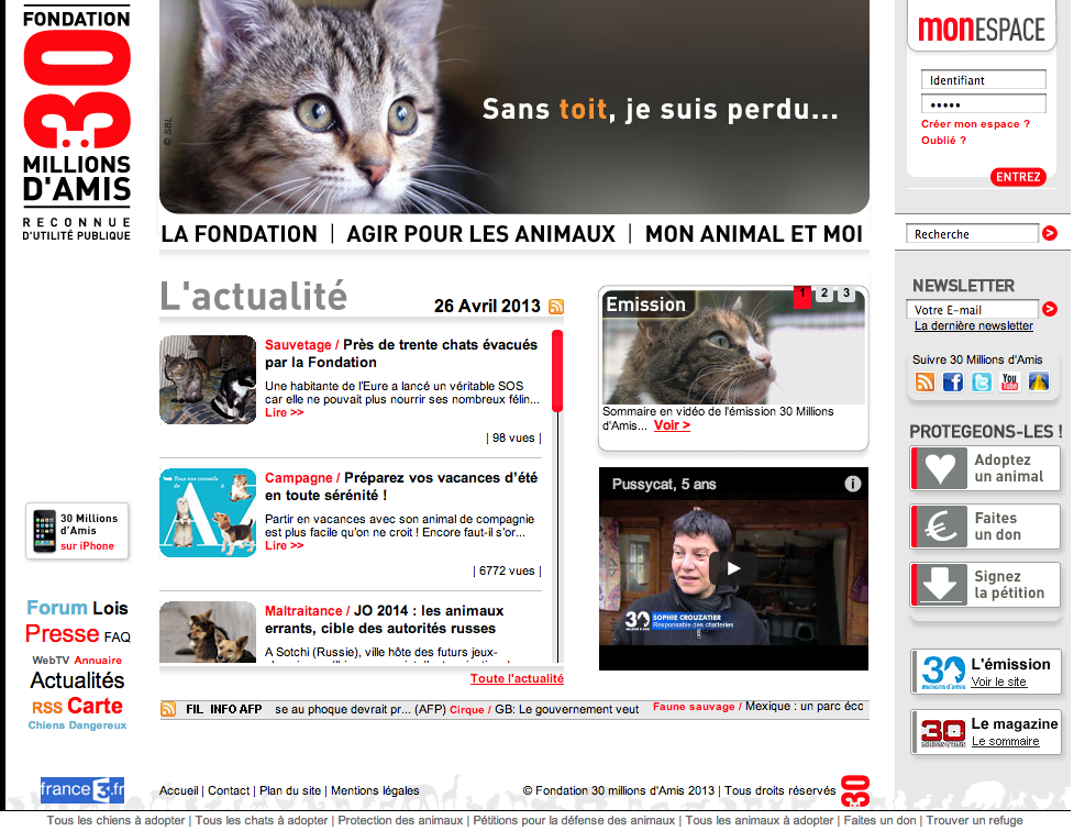 Webdesign publicis Paris  France yanaki yanakidesign geodis GDF banette  gdf suez
