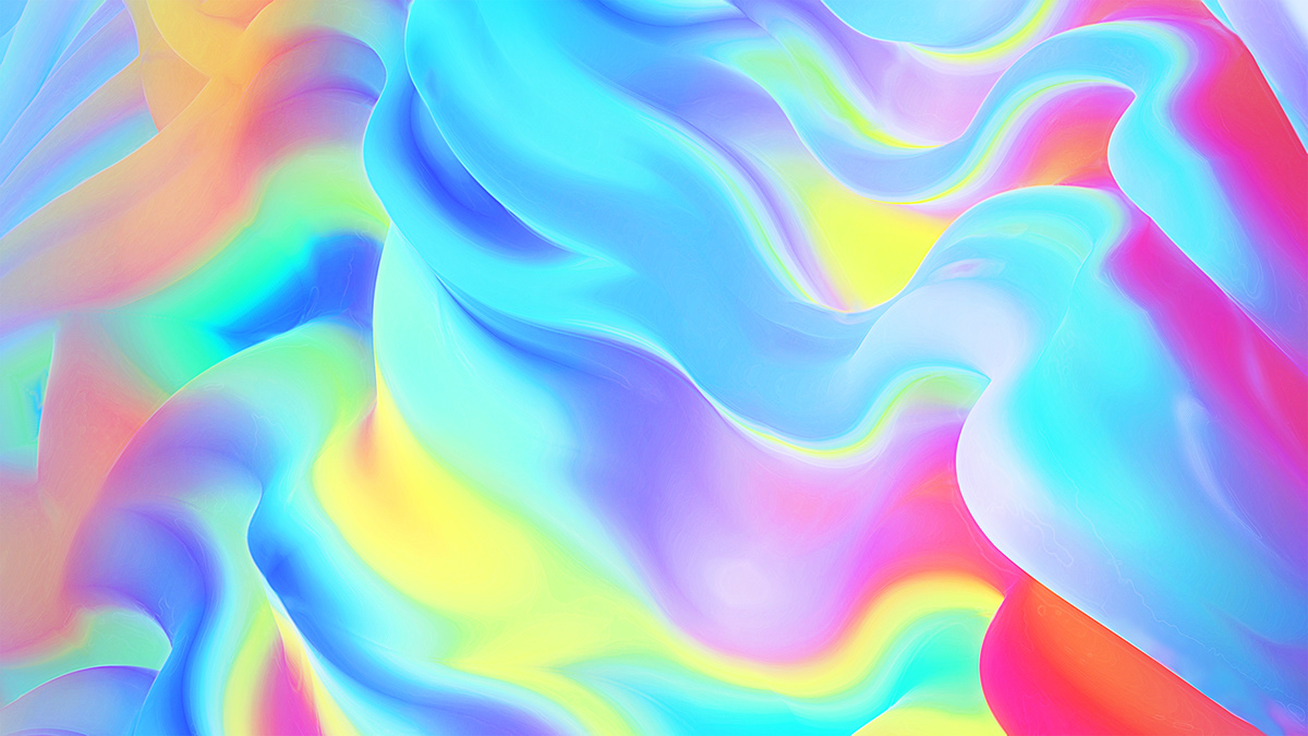 abstract background cover flow free gradient neon rainbow wallpaper wave