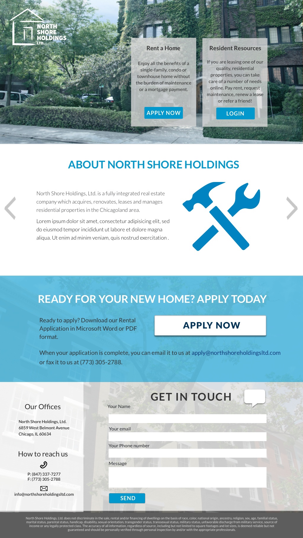 homepage redesign identity logo
