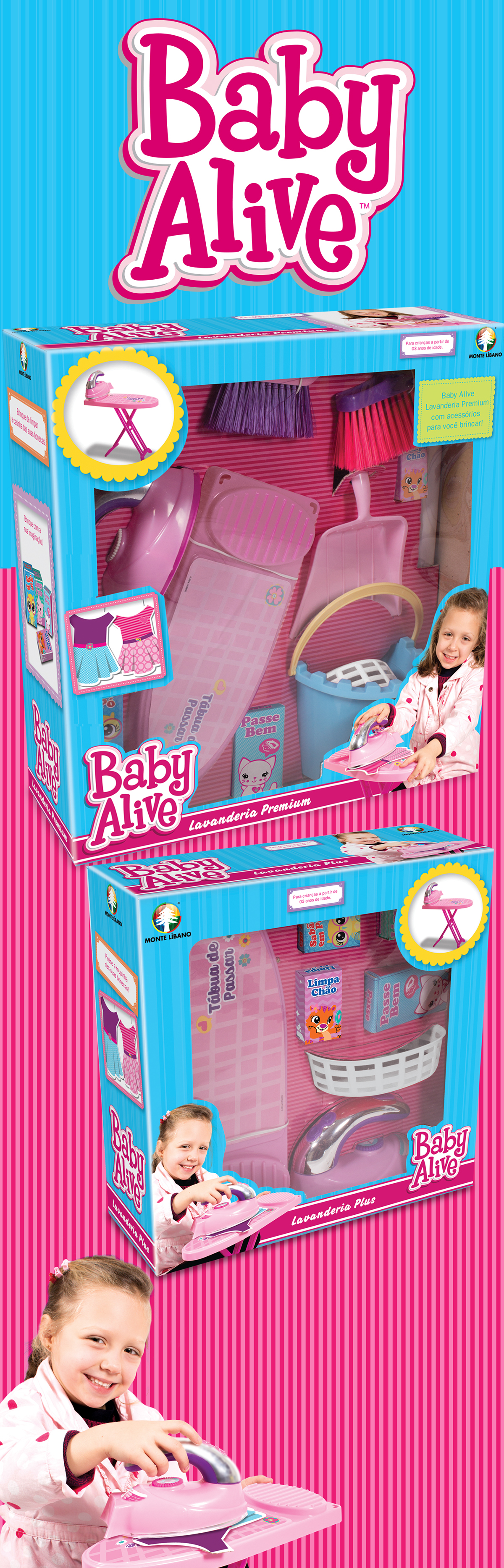 Adobe Portfolio Baby Alive Hasbro doll Packaging
