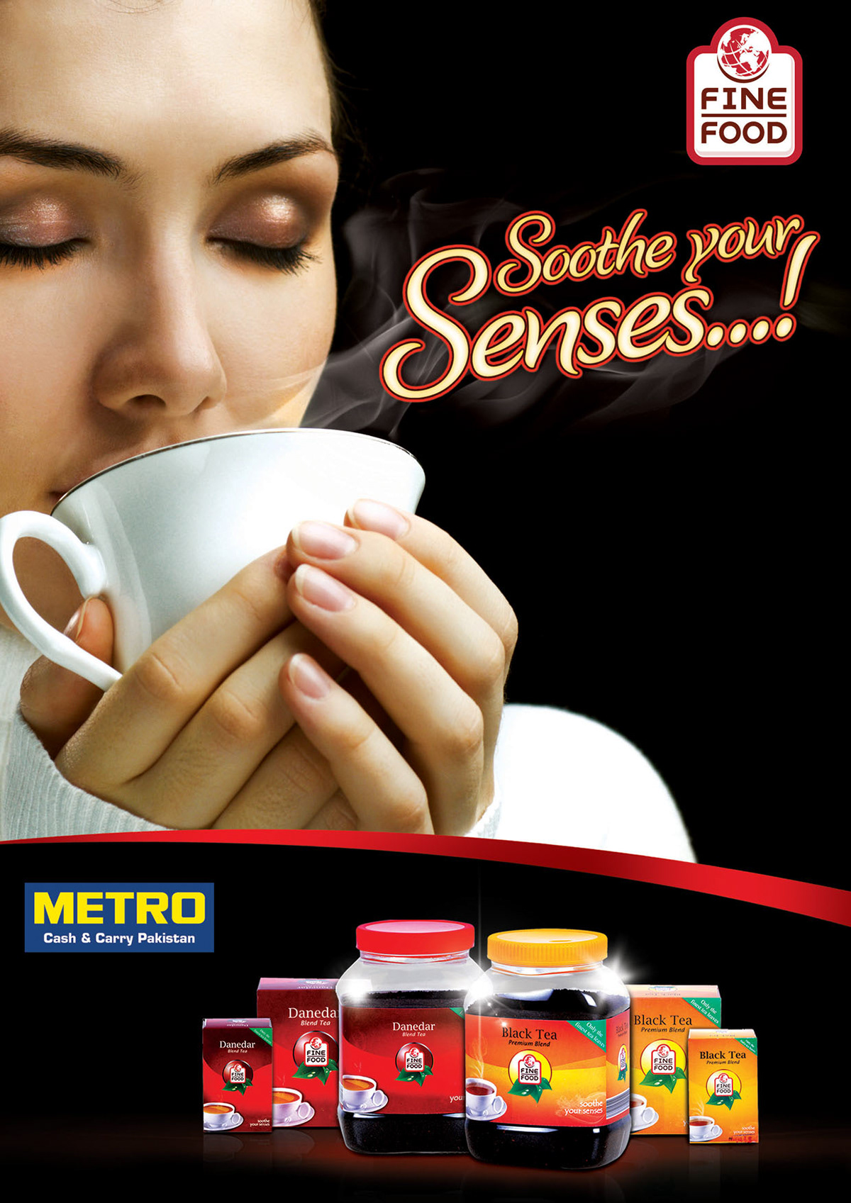 tea breakfast ads poster