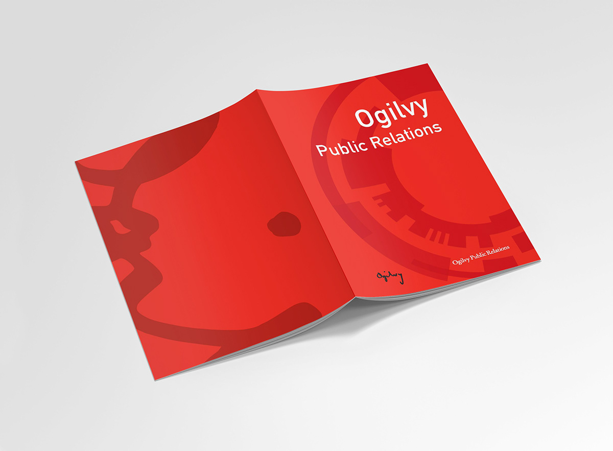 ogilvy Corporate Profile company profile book publishing   editorial graphic design  book design corporate Ranmalee