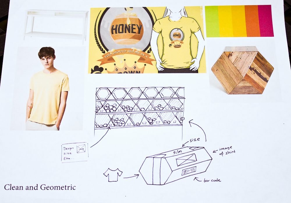 brand branding guidelines identity bee hive beehive hexagon logo concept logo sketches