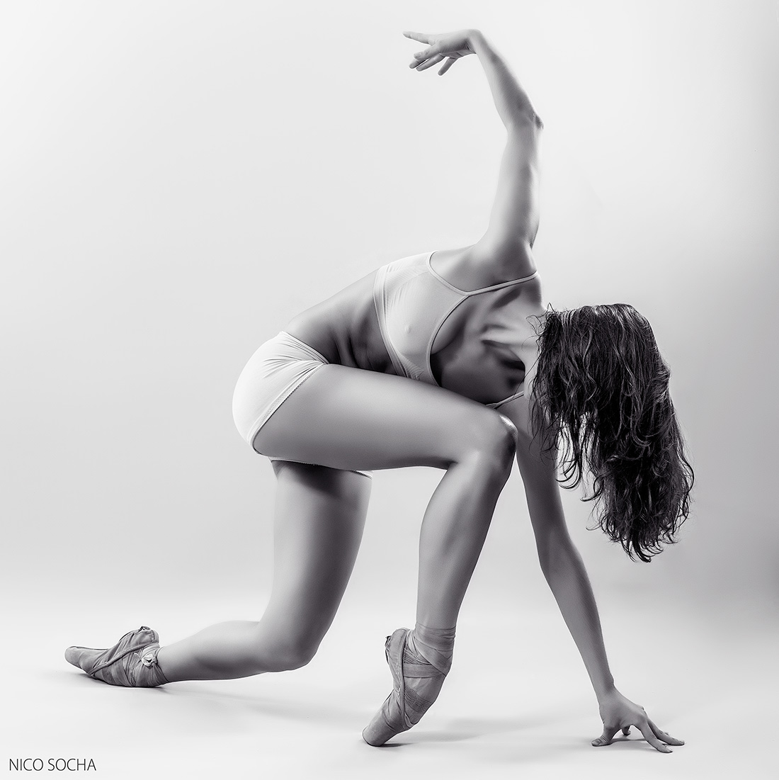 ballet ballerina black and white