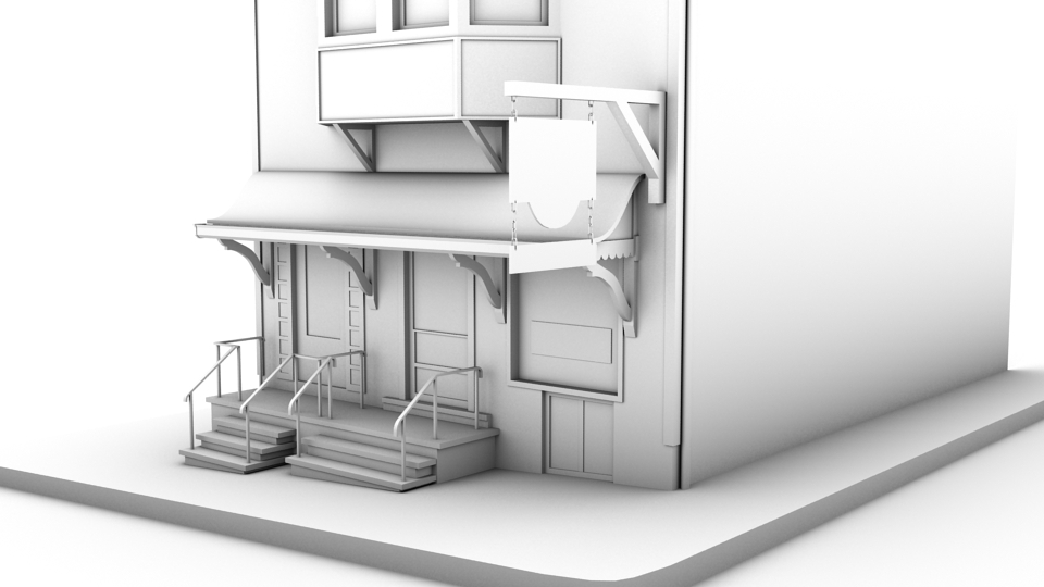 3D modeling texturing rendering bakery environments