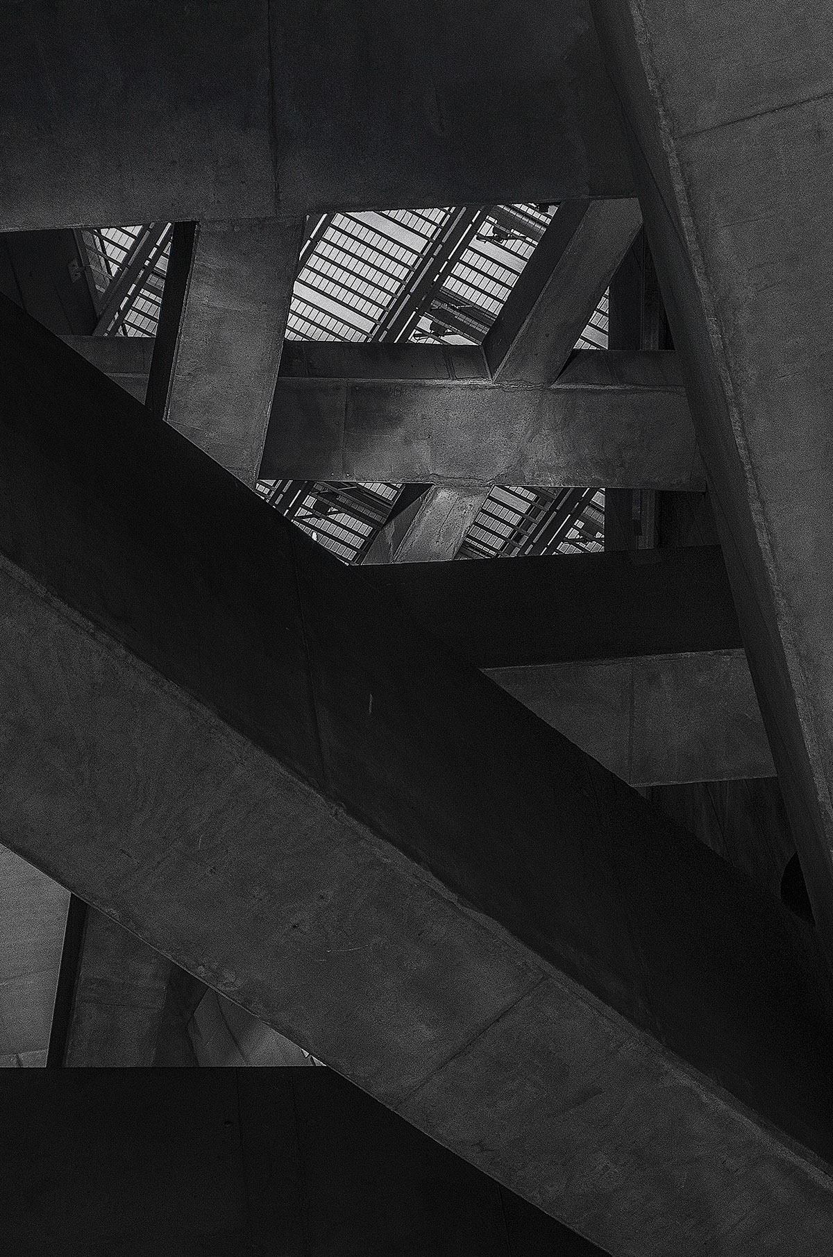 metro subway architect concrete abstract photo beton metro 4 metro4