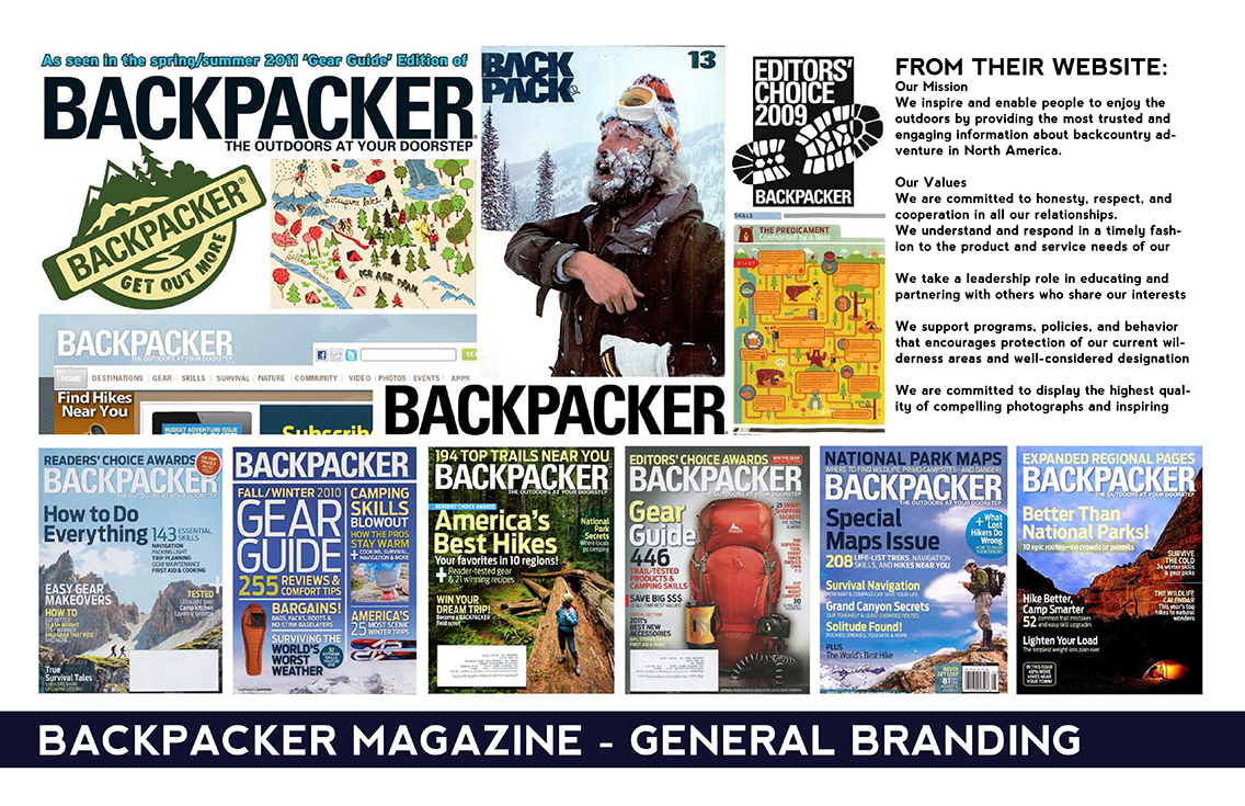 Backpacker magazine art mount everest