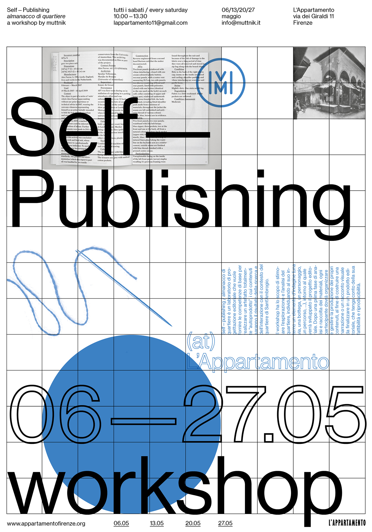 poster design self-publishing Muttnik class editorial
