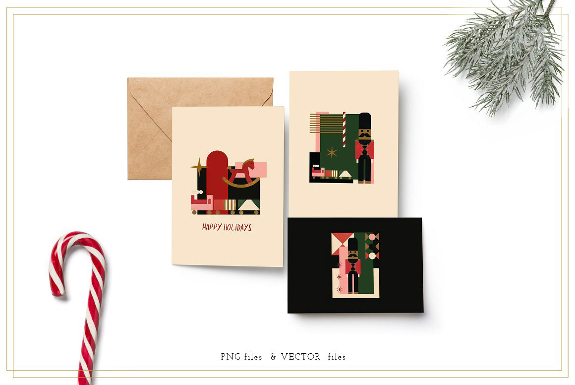 Christmas xmas holidays mistletoe winter abstract postcard Merry Christmas merry christmas card candycane