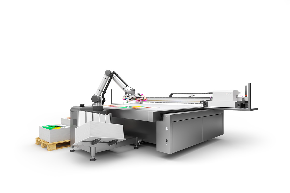 Adobe Portfolio robot swissqprint printer highend flatbed swiss