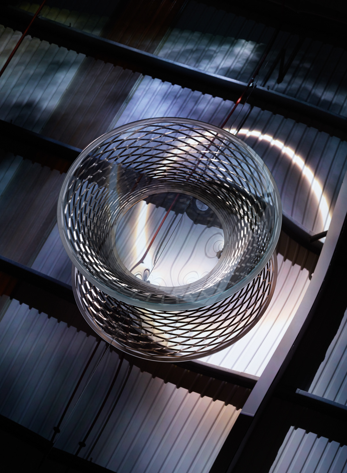 interiors abstract set studio futuristic editorial Space Style design metal