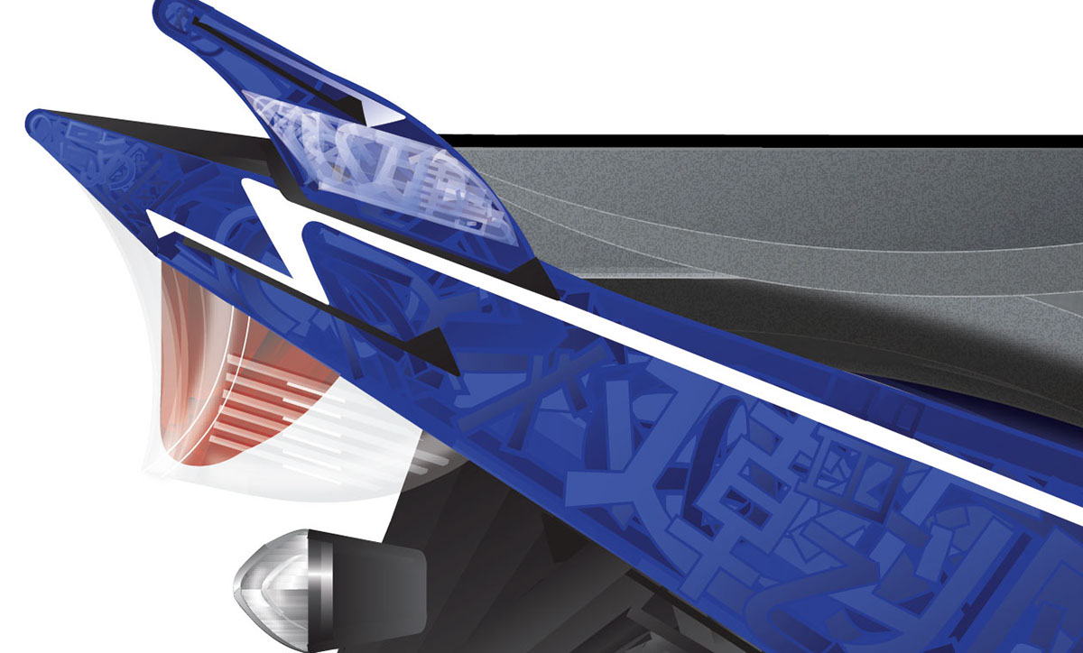 rdesigns Yamaha YZF-R15 Font Sculpting Font Bike inspire type vector
