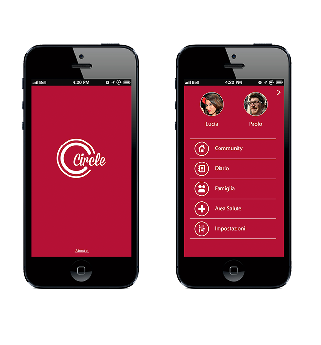 social diary Interface UI app Website video pregnancy circle tablet report Health community