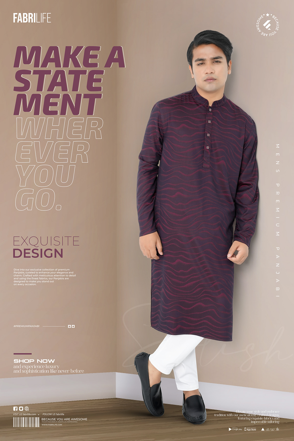 panjabi Fashion  Eid collection Eid ramadan islamic eid mubarak manipulation Social media post Creative Design
