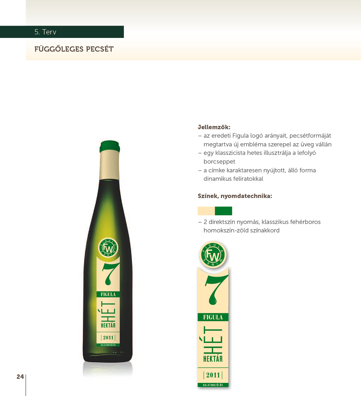 sarkanylatvany wine Label graphic design bor