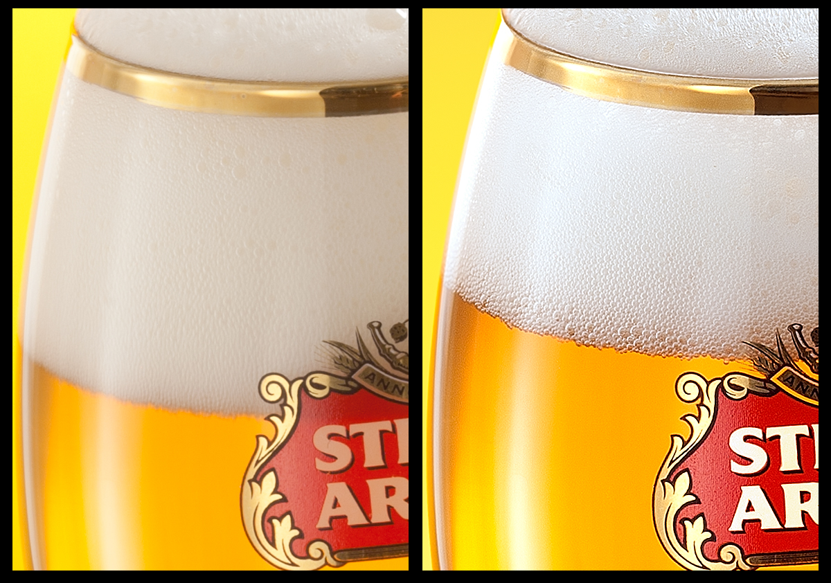 subject photographing beer beer set glass of beer