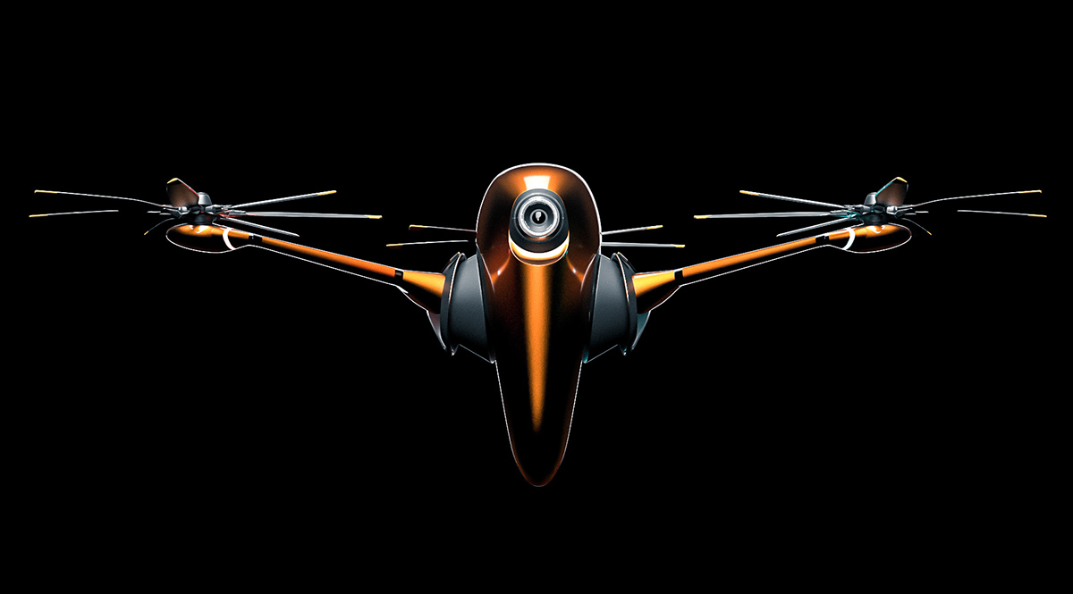 Drone Design Ideas : UAV Concept on Behance, via DronesRate…