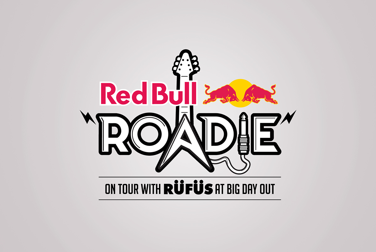 Red Bull roadie characters
