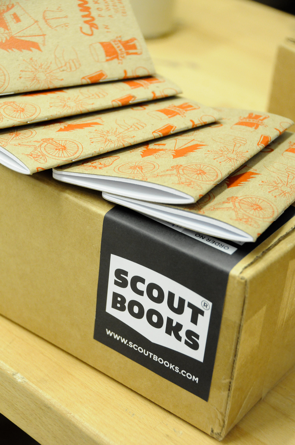 wemake Scout Books Pinball Publishing Printing screenprint books binding
