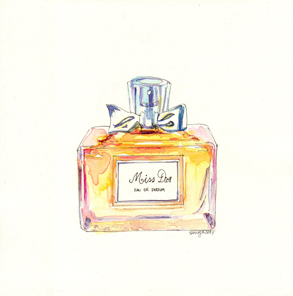 ink drawing ink original drawing original paiting ink paiting drawings Paintings illustrations red roses Roses miss dior parfume illustration parfume bottle