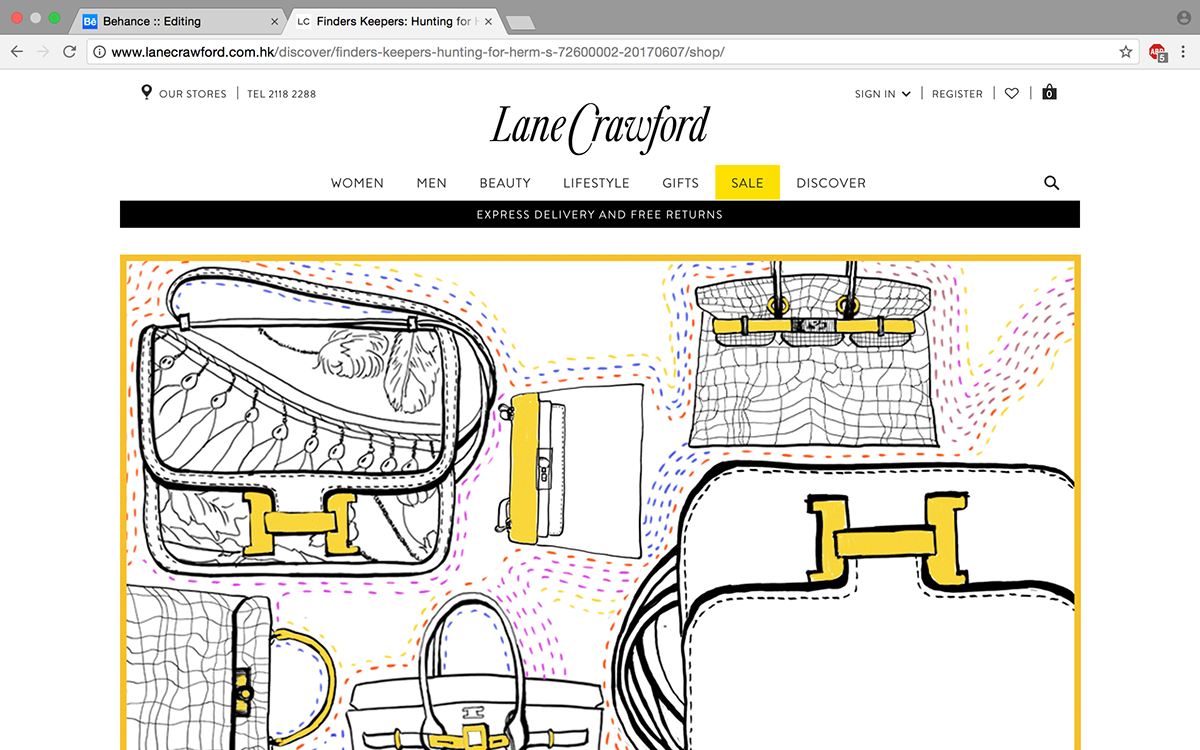 Accessory handbags gif luxury vintage hermes customized Playful Retro pattern