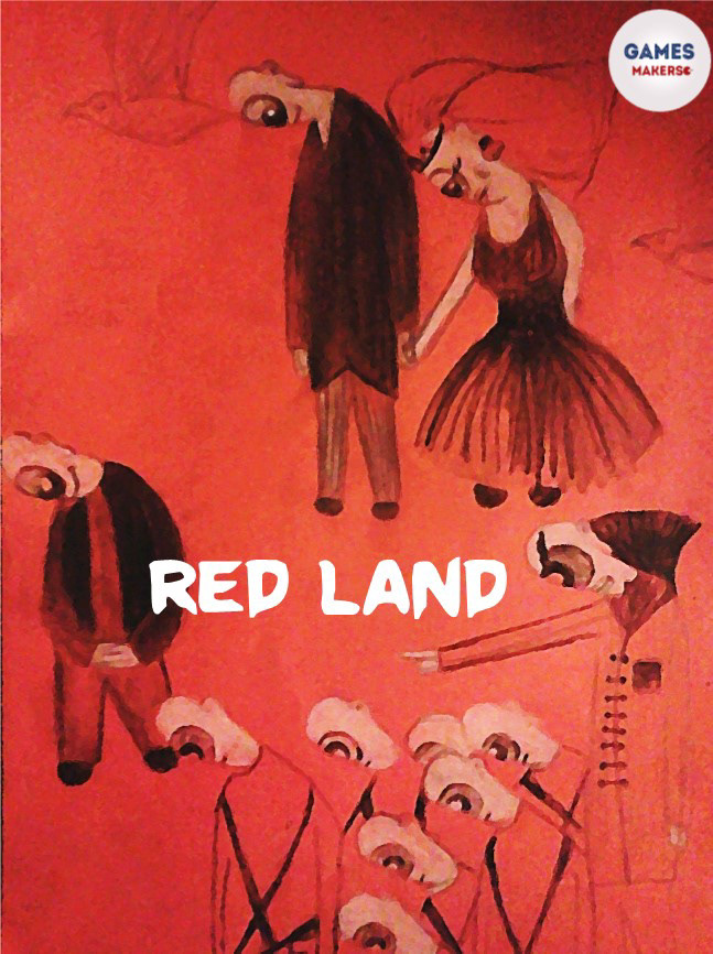 game FPS Character design red land unity development