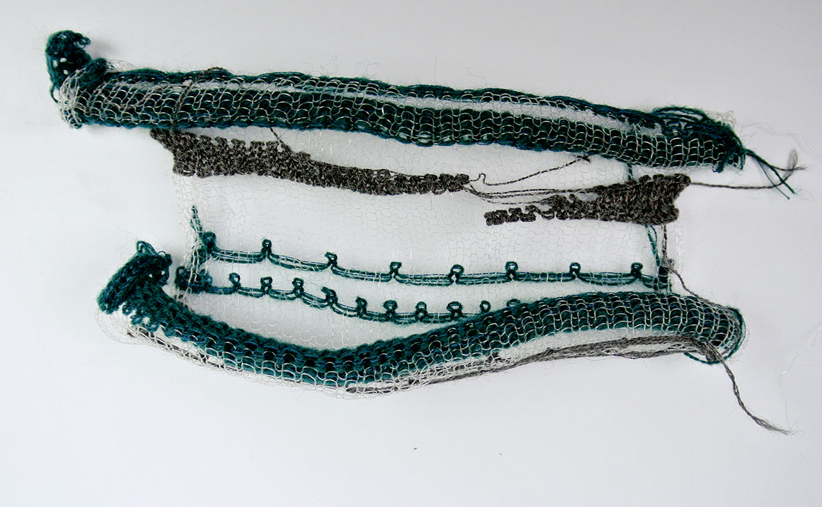 knitting Macrame 'Textile Design' hand knitting Textiles material exploration fiber art fibers