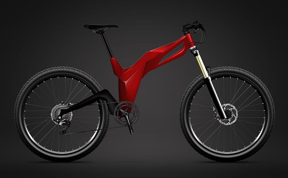 concept Bike Bicycle photoshop Illustrator