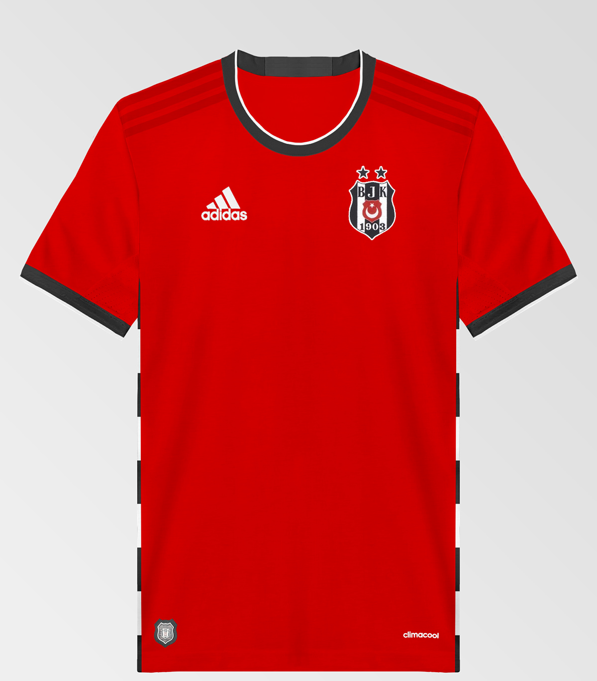 Beşiktaş forma jersey adidas kit black vodafone inonu football soccer
