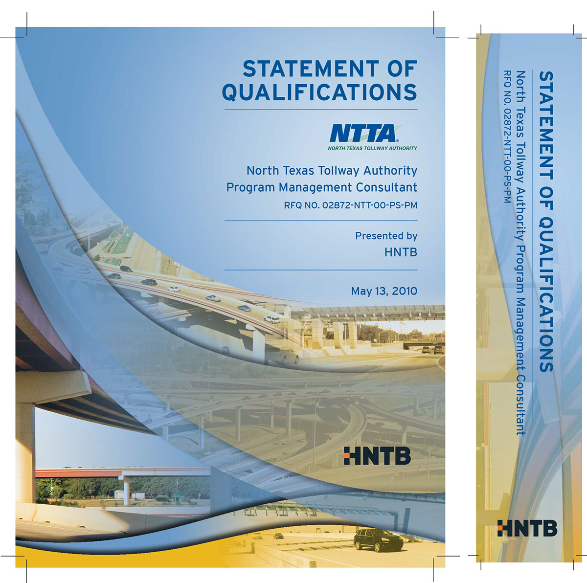 NTTA SOQ proposal cover