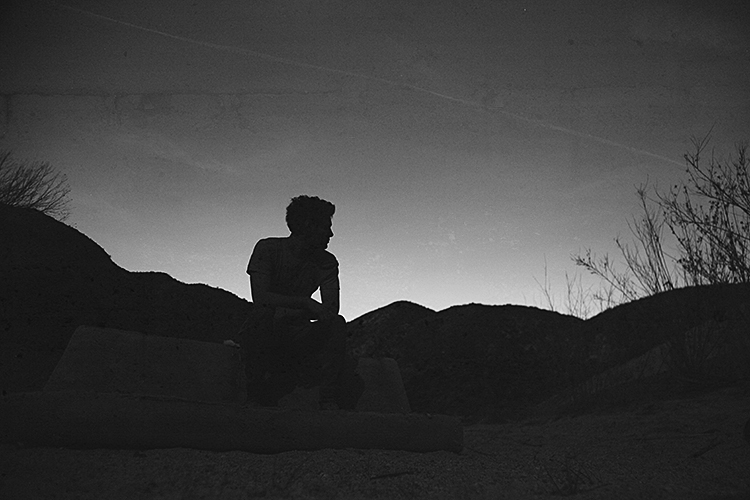 photo Calvin goldspink direction dark desert photoshoot conceptual sexy