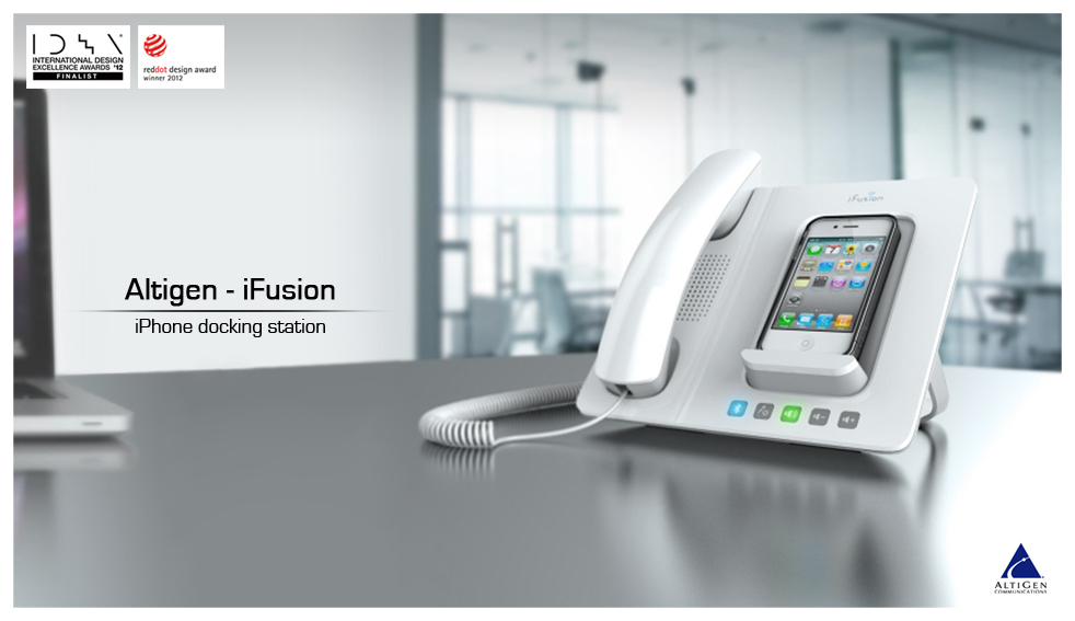 Altigen ifusion iphone Accessory docking STATION apple Office professional network phone desktop