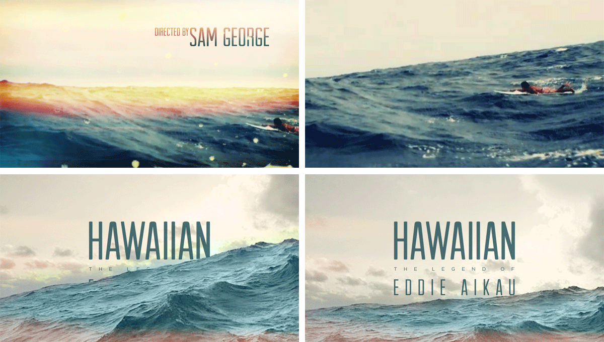 Adobe Portfolio Hawaiian Documentary Poster Design Eddie Aikau ESPN