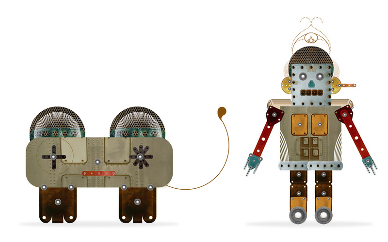 Illustration Robots robots illustration