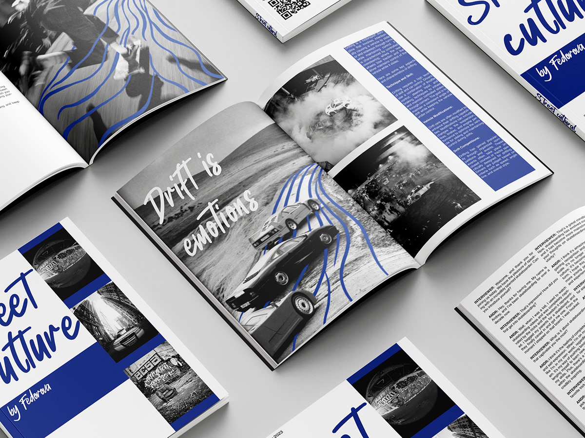 graphic design  typography   magazine street style Magazine design InDesign book design