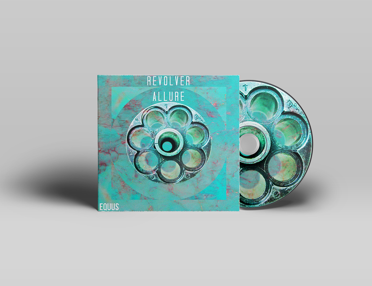 Adobe Portfolio music Equus album cover CD design Vinyl Cover music design