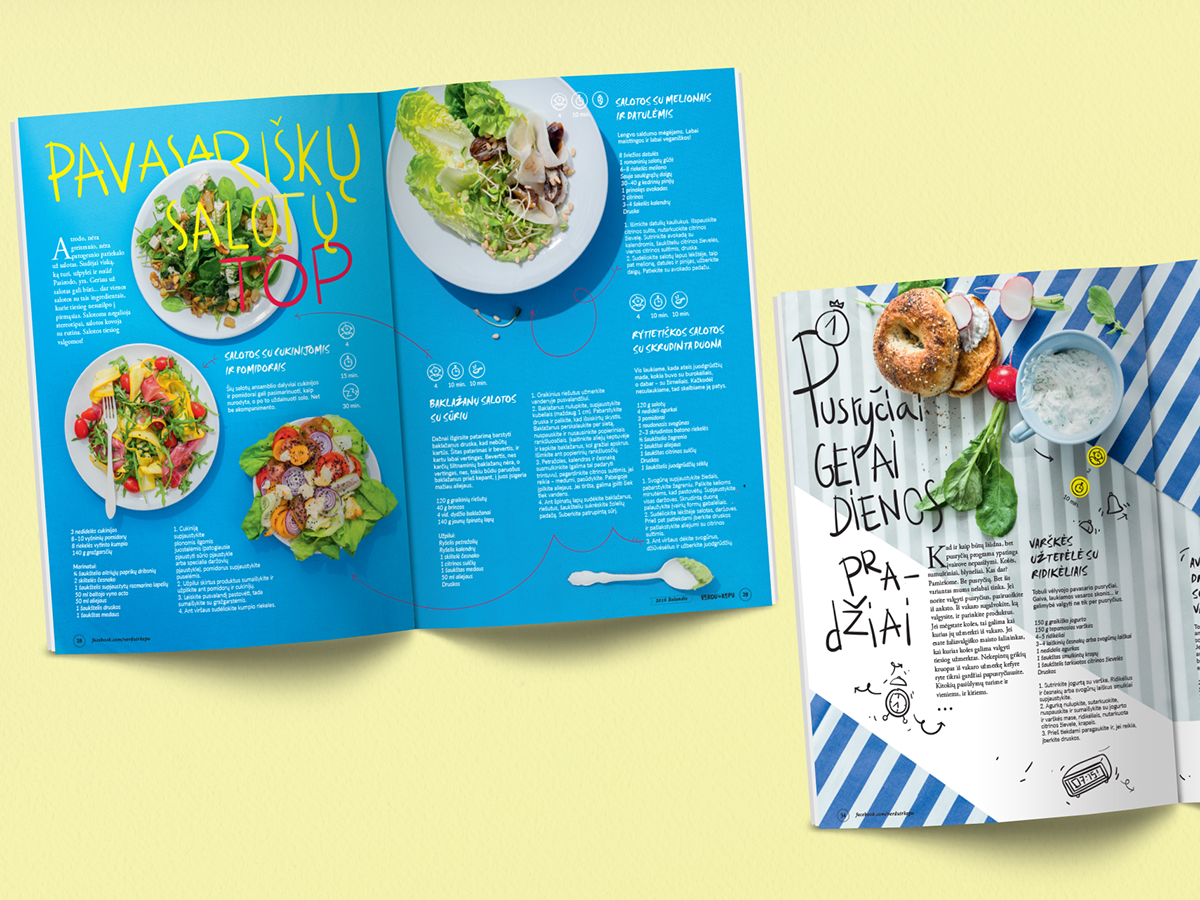 Culinary magazine Food  editorial design  Layout cuisine recipe typography   ILLUSTRATION  food photography